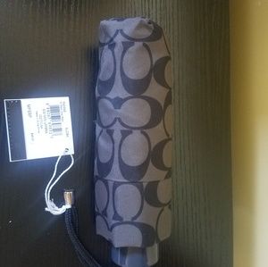 Nwt Coach purse size umbrella